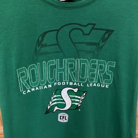 Sogo Sports Saskatchewan Roughriders CFL Football Tee - Picture 2 of 5